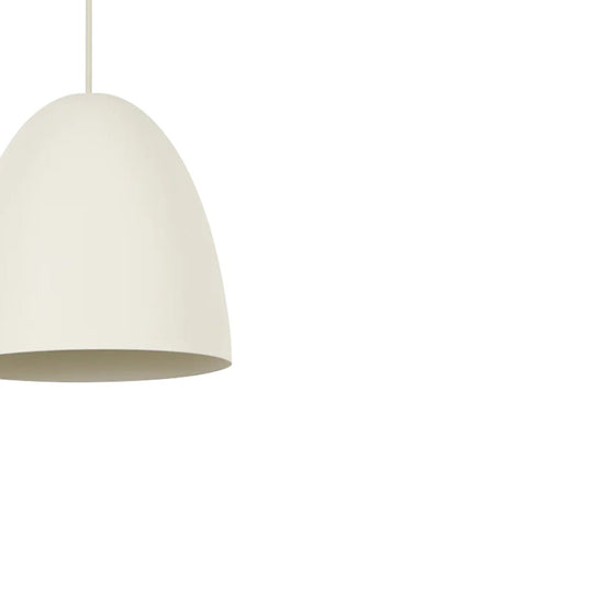Pendantlightie-Minimalist 1-Light Single Chalk Dome Pendant Light-Pendants-White-