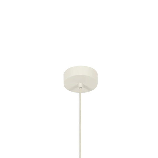 Pendantlightie-Minimalist 1-Light Single Chalk Dome Pendant Light-Pendants-White-