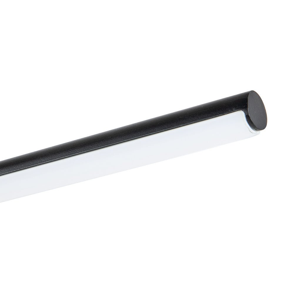 Pendantlightie-Modern 2-Light Dimmable Linear Striped Led Vanity Light In Cool Light-Wall Light-23.6 in (60 cm)-Nickel