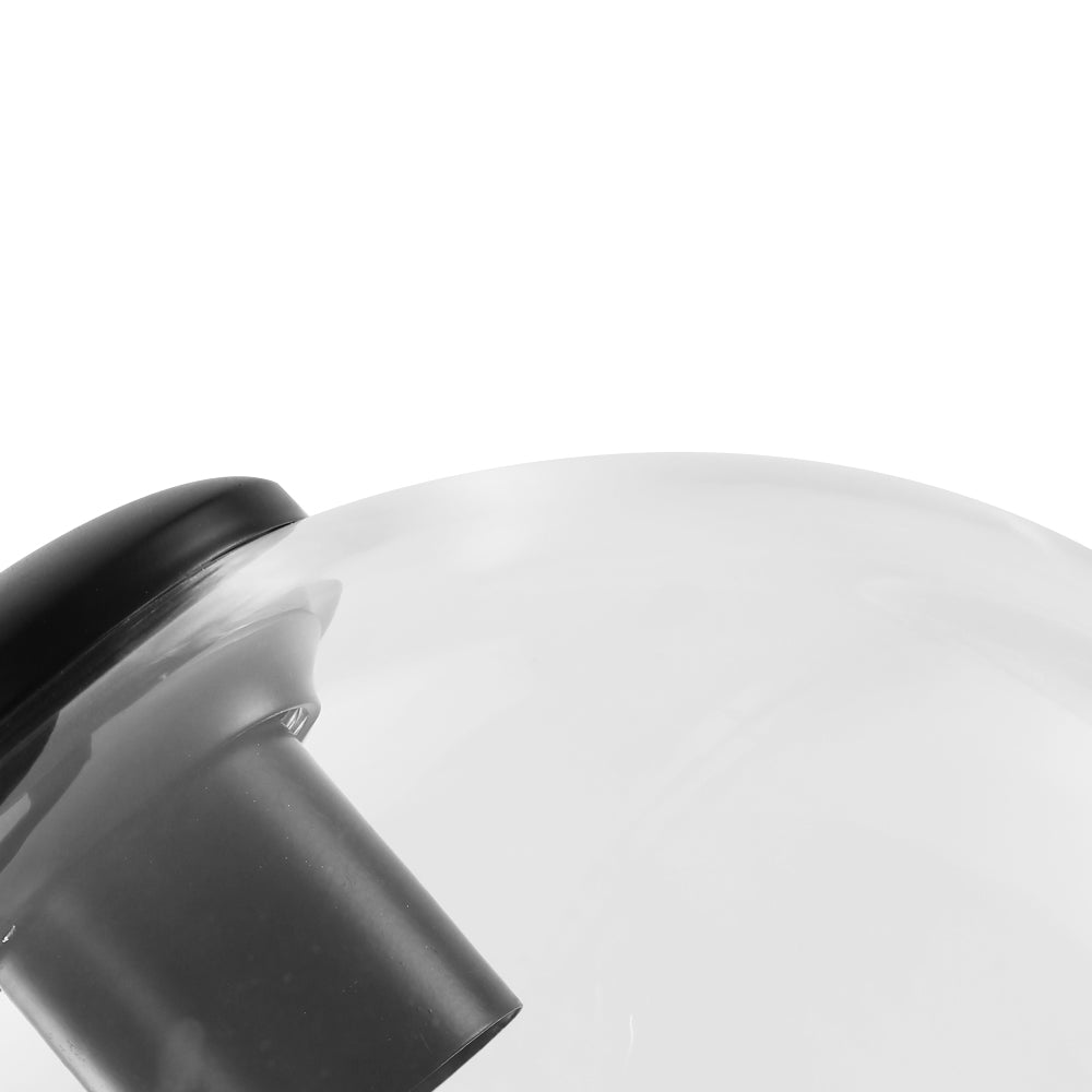Pendantlightie-Modern 7-Light Cluster Glass Pendant Lights-Pendants-Black-