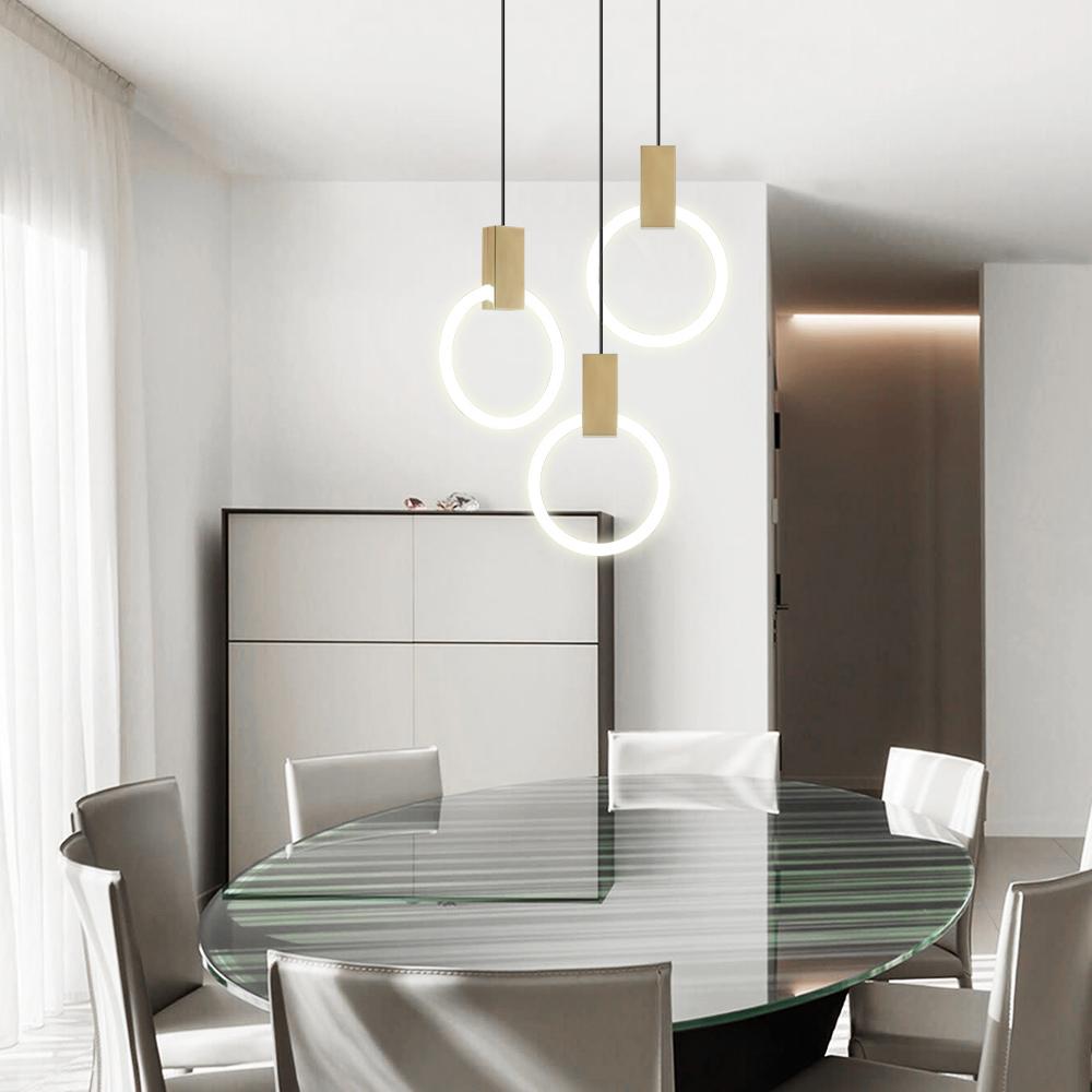 PendantLightie-Modern Led Single Pendant Lights-Pendants-Warm White-