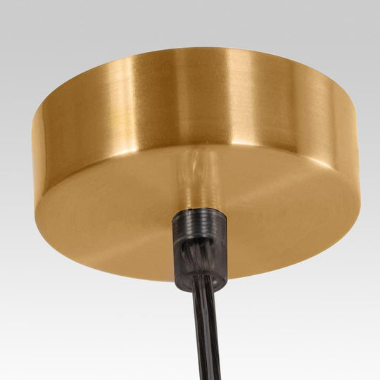 PendantLightie-Modern Single Ring Gold Pendant Light-Pendants-7''-
