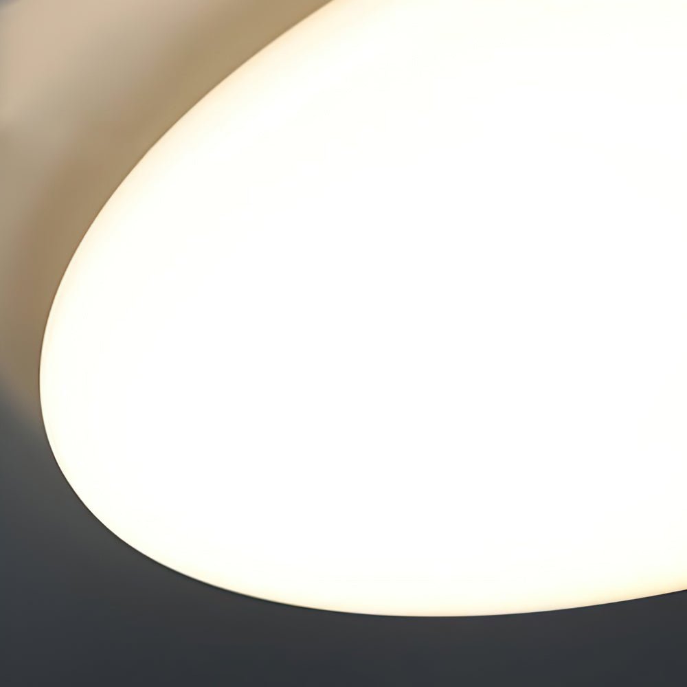 Pendantlightie-Nordic 1-Light Cone Led Saucer Pendant Light-Pendants-Cool White Light-White