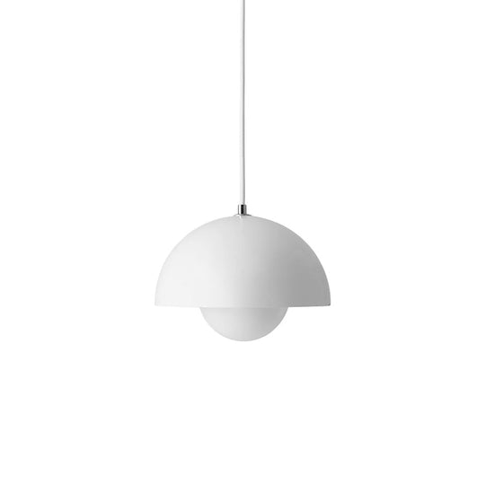 Pendantlightie-Nordic 1-Light Danish Design Flower Mushroom Pendant Light For Kitchen-Pendants-Black-