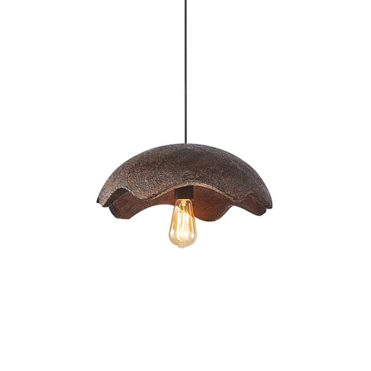 Pendantlightie-Nordic 1-Light Irregular Shape Wabi Sabi Pendant-Pendants-Rusty-