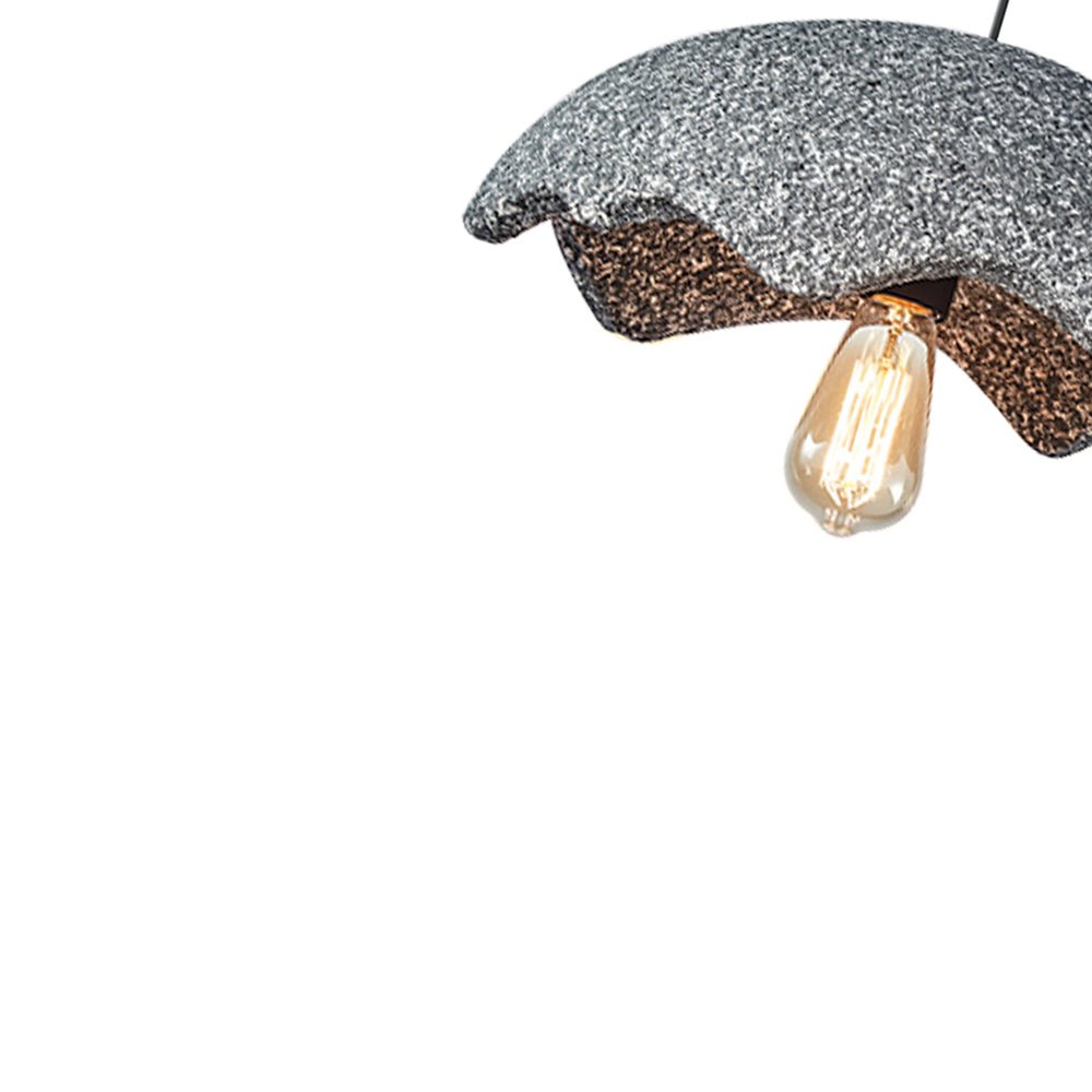 Pendantlightie-Nordic 1-Light Irregular Shape Wabi Sabi Pendant-Pendants-Rusty-