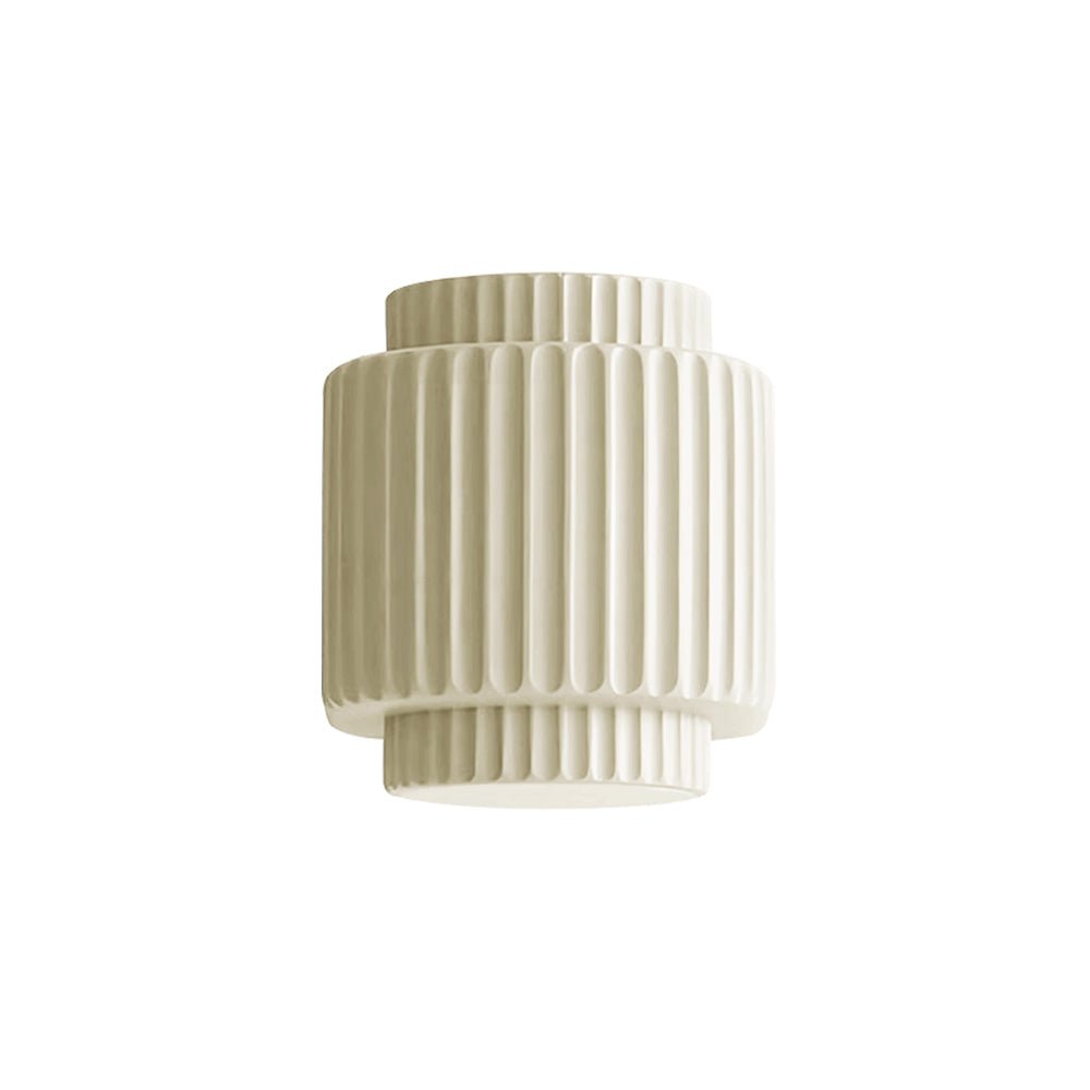 Pendantlightie-Nordic Cream Style 1-Light Cylinder Layer Wall Light-Wall Light-Green-