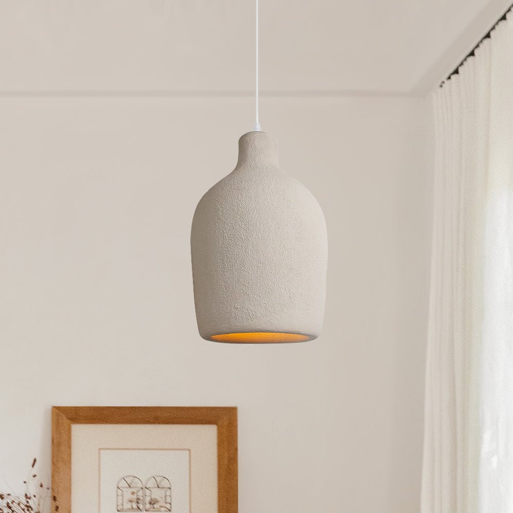 Pendantlightie-Nordic Geometric Column Vase Shaped Pendant Light For Dining Room-Pendants-M-