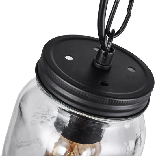 PendantLightie-One-Light Mason Jar Pendant Light-Pendants--