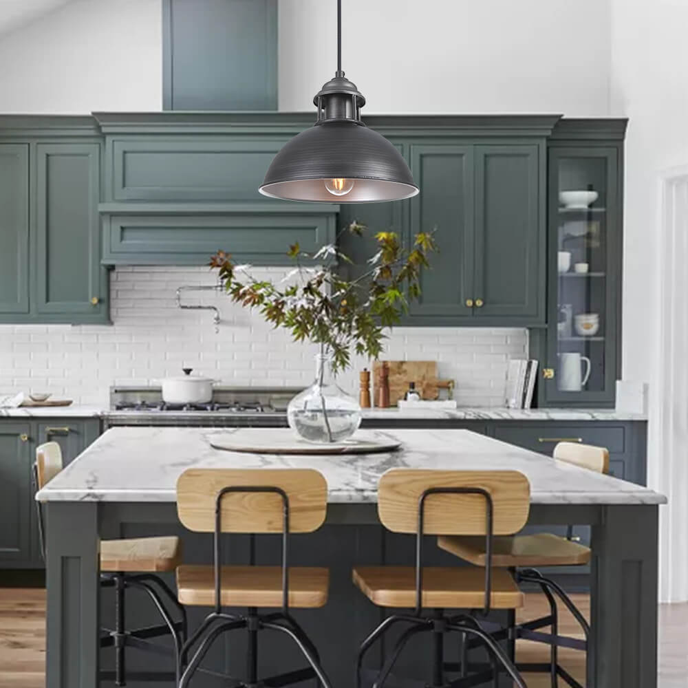 Pendantlightie-Pot Lid Industrial Pendant Lighting-Pendants--
