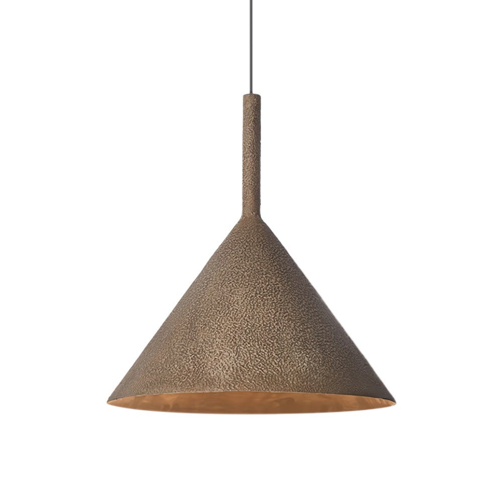 Pendantlightie-Retro 1-Light Metal Cone Pendant Light For Dining Table-Pendants--