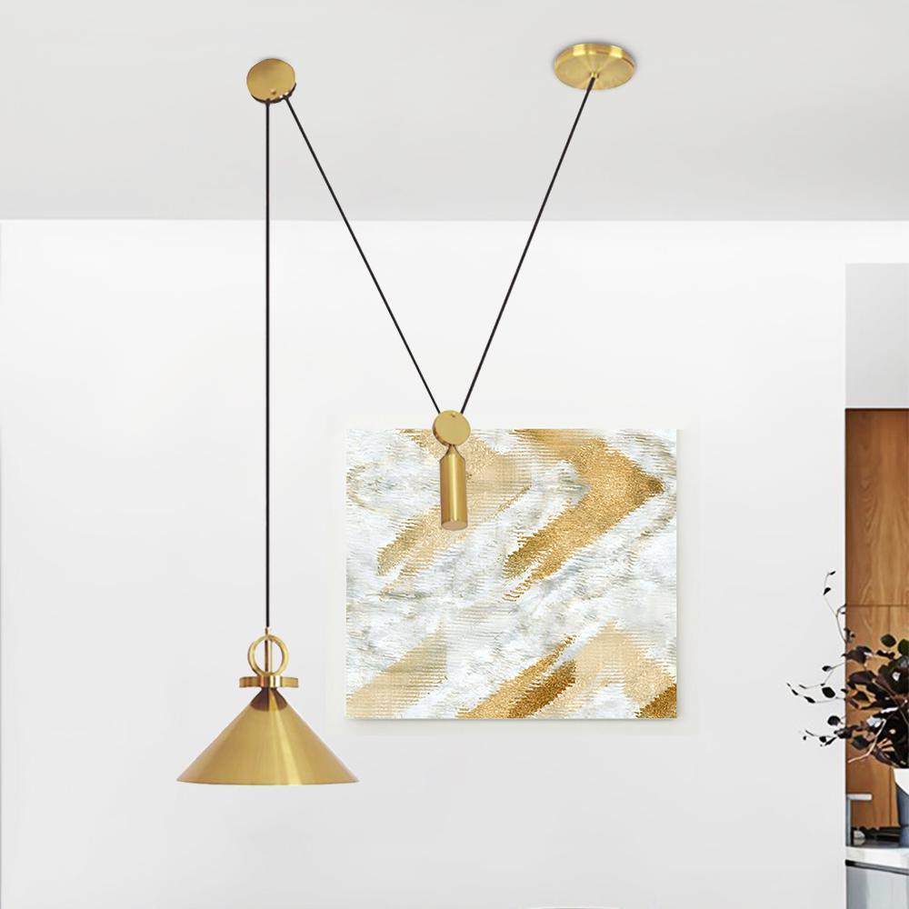 PendantLightie-Single Pulley Modern Pendant Lighting-Pendants--