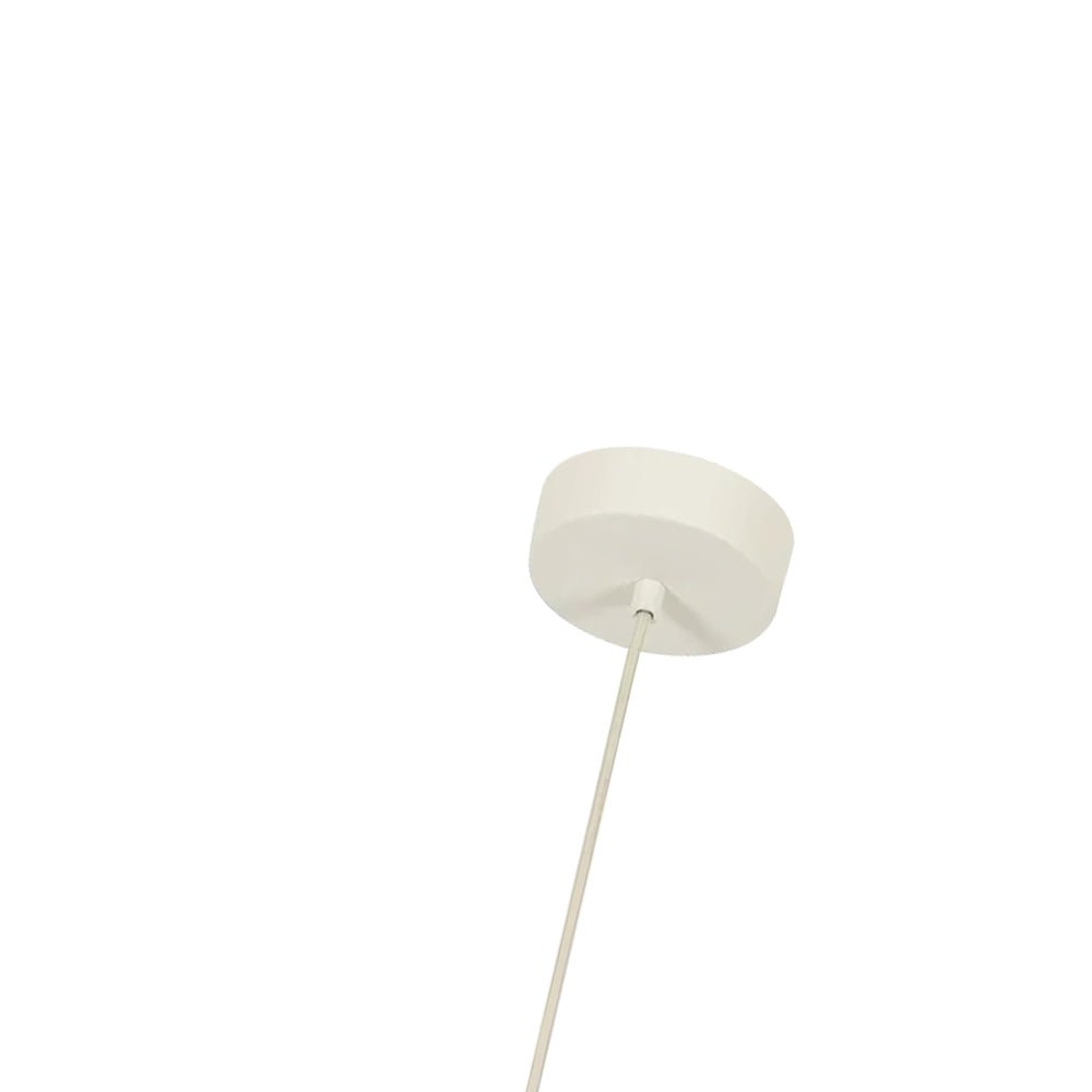 Pendantlightie-Stylish 1-Light Dropped Dome Pendant Light-Pendants-White-