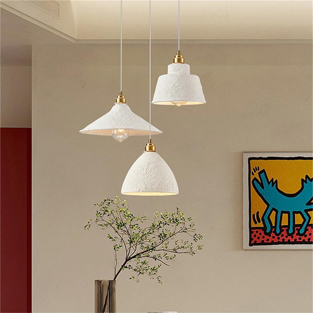 Pendantlightie-Wabi Sabi 1-Light Ceramic Pendant For Kitchen Island Bedside-Pendants-Dome-